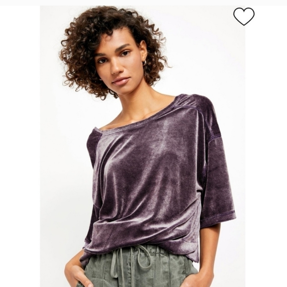 We the Free People Valerie scoop back velvet tea - Picture 2 of 13
